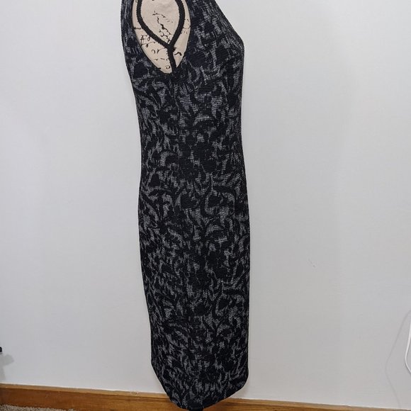 $120 New Coldwater Creek Elegant Scroll Sheath Dress 6 - Picture 10 of 11